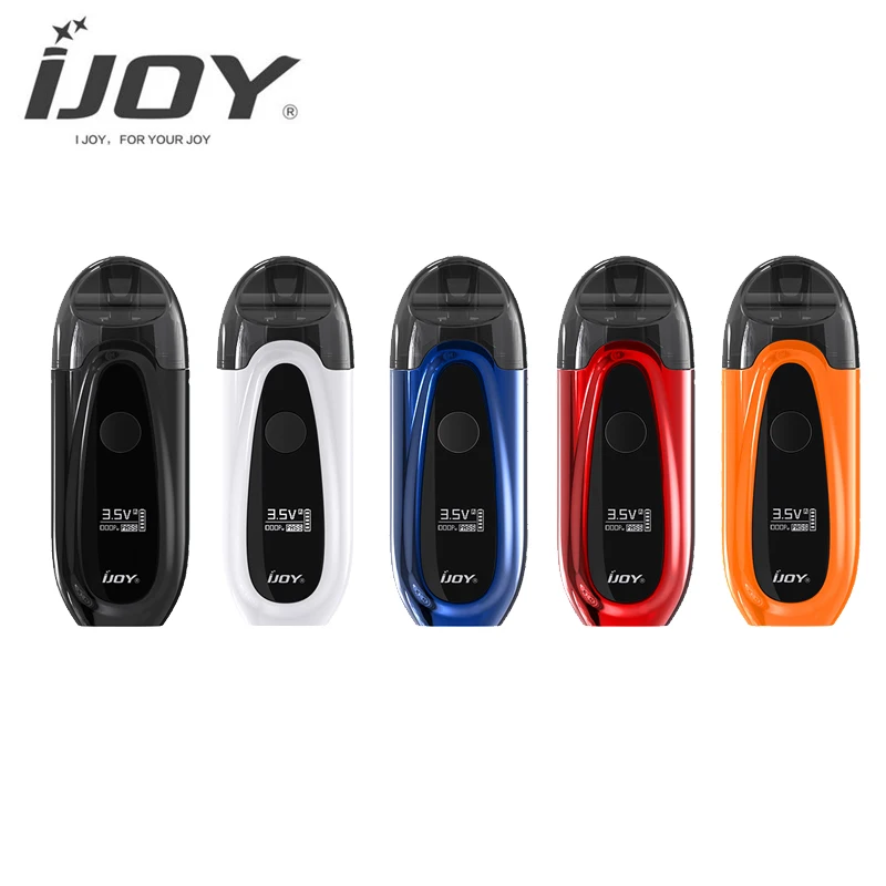 В наличии! Начальный комплект для вейпа IJOY IVPC система AIO Pod картриджи 2 мл дизайн