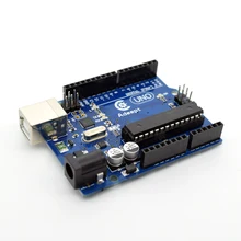 Adeept Новинка Arduino UNO R3 доска ATmega328P ATmega16U2 Бесплатный usb-кабель для Arduino, набор "сделай сам"