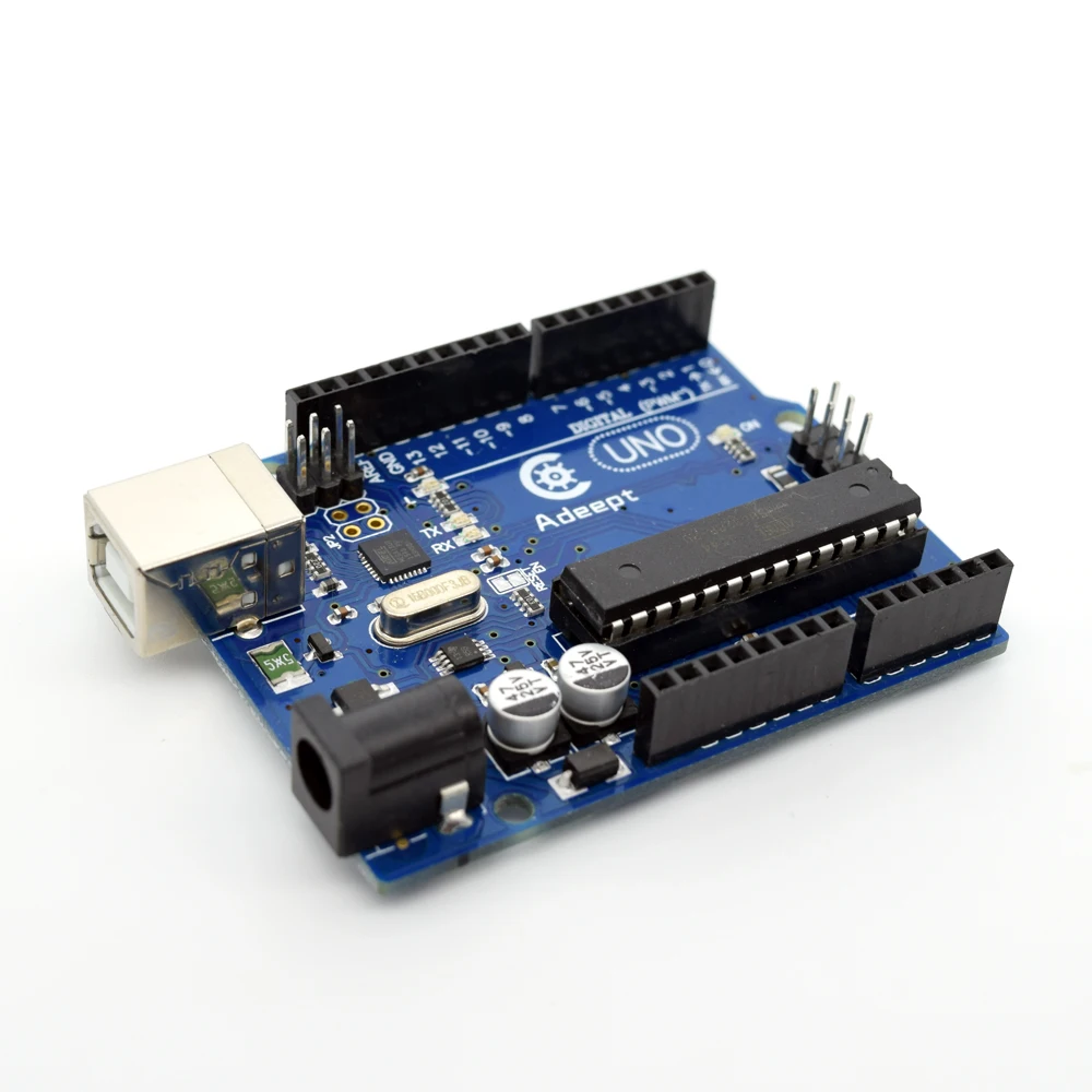 Плата Adeept Новинка Arduino UNO R3 плата ATmega328P ATmega16U2 Бесплатный USB кабель для бесплатная