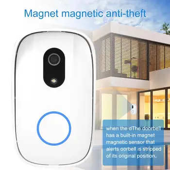 

Smart Wireless Door Bell Doorbell RF WiFi Visual Door Bell Camera Phone Anti-theft Alarm Door Bell deurbel Home Security System