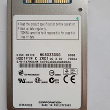 80 Гб HDD 1," MicroSATA MK8033GSG для hp 2740 p 2730 2530 p 2540 IBM x300 x301 T400S T410S заменить MK2529GSG MK1633GSG