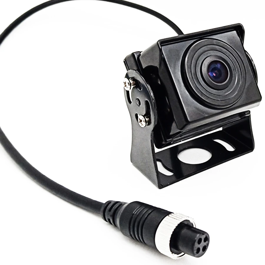 Обновите автомобильные заднего вида Камера Ночное видение без светильник 170 градусов AHD 1080P Водонепроницаемый авиации 4 штырей разъем для автобуса/RV