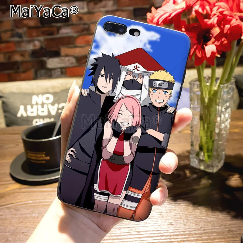 MaiYaCa логотип Akatsuki Naruto красочные милые аксессуары для телефонов Чехол для iPhone 8 7 6 6S Plus X XS MAX XR 5 5S SE 11pro чехол в виде ракушки