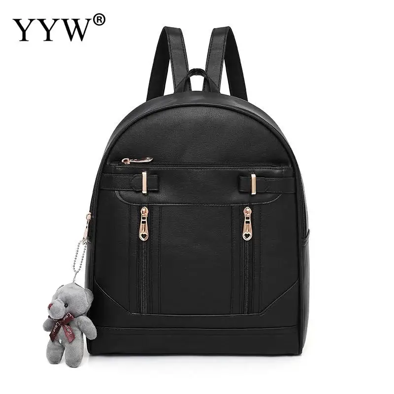 Новинка, брендовый водонепроницаемый рюкзак, женский кожаный роскошный рюкзак, женский модный рюкзак, ранец, школьная сумка для девочки-подростка - Color: 1