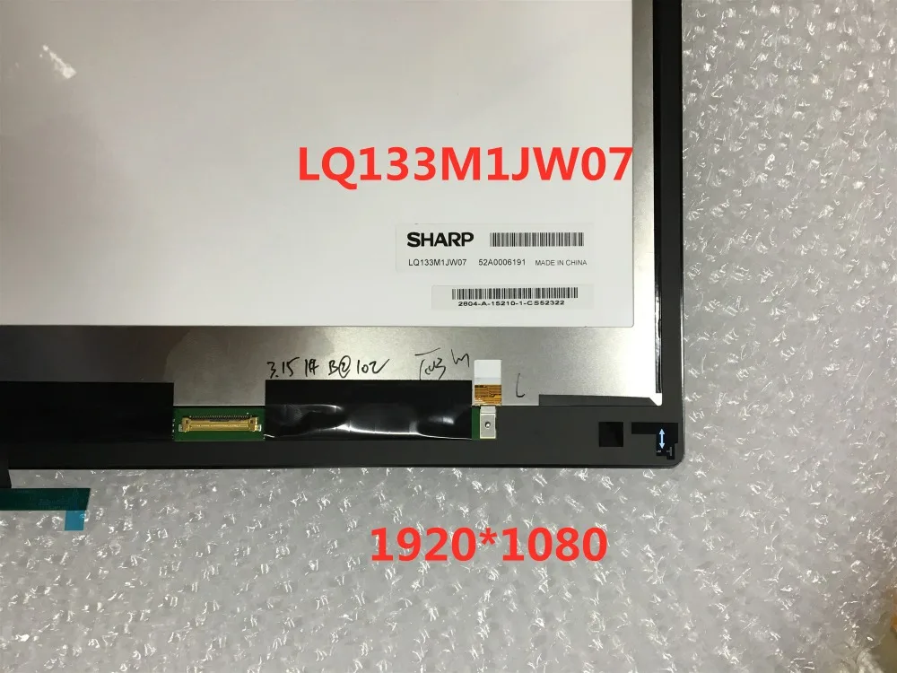 Для acer Spin 5 SP513-51 ips ЖК-экран+ сенсорный дигитайзер сборка FHD B133HAB01.0 или LQ133M1JW07