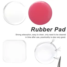 1 шт. поддельный силиконовый держатель для наращивания ресниц Клей поддержка палитры аксессуары для макияжа инструменты для красоты