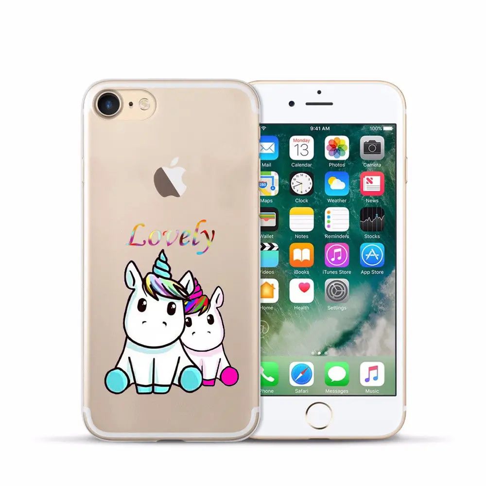 Arvin Plain Case FOR Iphone 7 5 5S 6sPlus X XS Max XR Painting Silicon Cover FOR Iphone 6s Soft Clear Protective TPU Back Cover (7)