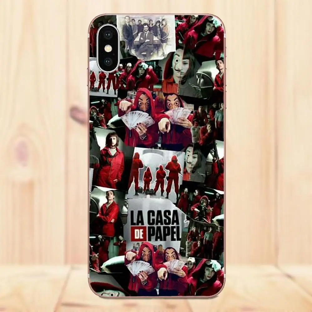 Maerknon Испания ТВ La Casa De Papel для LG G2 G3 mini spirit G4 G5 G6 K4 K7 K8 K10 2017 V10 V20 V30 ТПУ чехол накладка