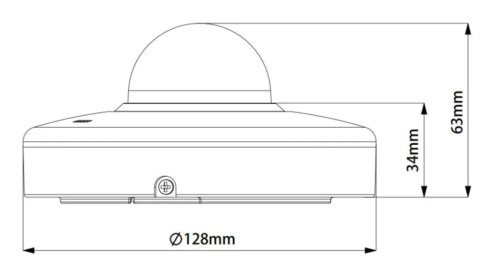 Dahua IP камера SD1A203T-GN 2MP 2,7 мм~ 8,1 мм 3x Starlight IR PTZ сетевая камера