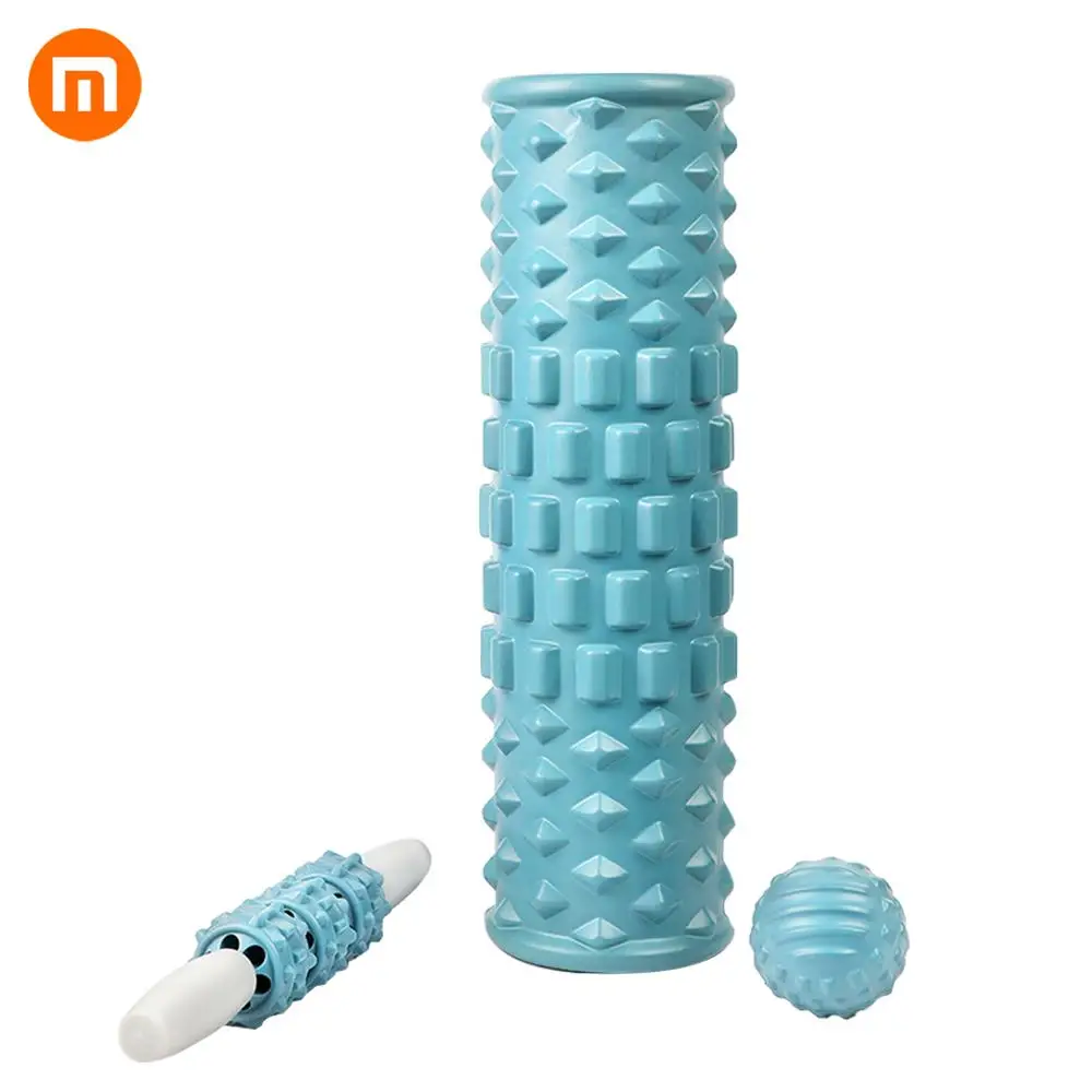 

Fast Delivery Xiaomi YunMai 3D stereo Massage Set 3 In 1 Yoga Column Massage stick Massage ball Relieve muscle Relaxing body
