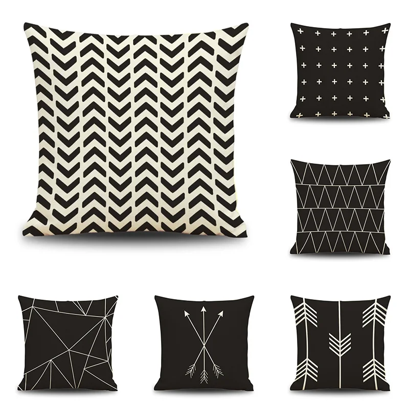 

Geometric Tropical Pillow cushion Teal Blue Pillows Decorate Modern Turquoise Green decorative pillow vintage cushion covers