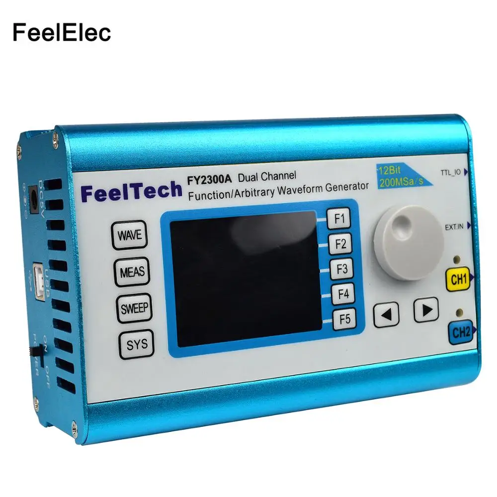 

FY2300-2Mhz full programmable dual-channel range controlled DDS function arbitrary waveform generator