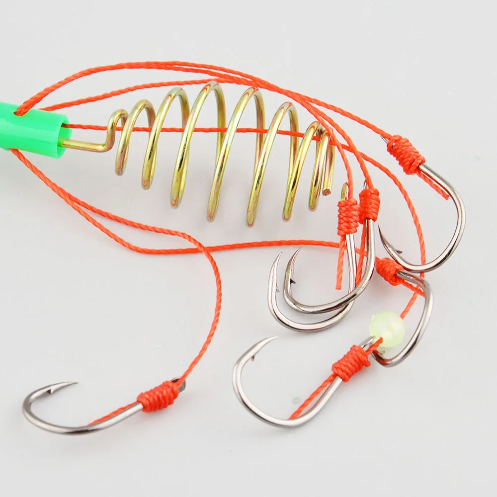 2Pcs Carp Fishing Hooks Power Bait Trap Explosion Hooks Tackle With Box