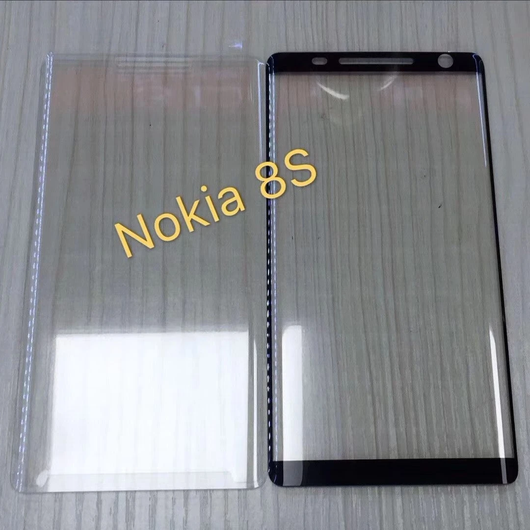 3D изогнутый 9H Полный экран протектор для Nokia 8 Sirocco взрывозащищенное Закаленное