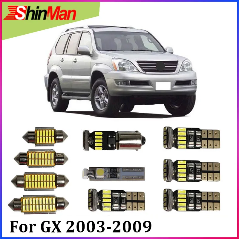 ShinMan16x безошибочная Светодиодная лампа для автомобиля светодиодная салона Lexus gx470