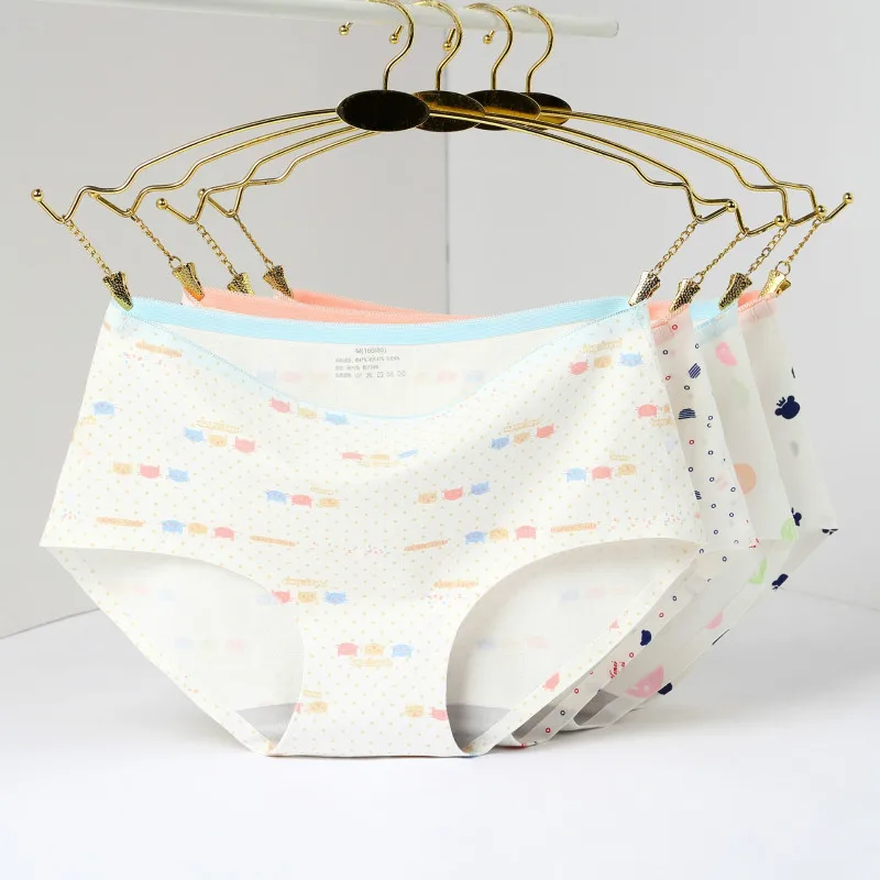 Gladdon New Cute Cotton Panties Seamless Briefs Anime Girls Underwear