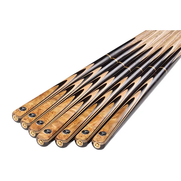 2016 New Top 3 4 Jointed Snooker Cues Stick 9.4mm 146cm Length With