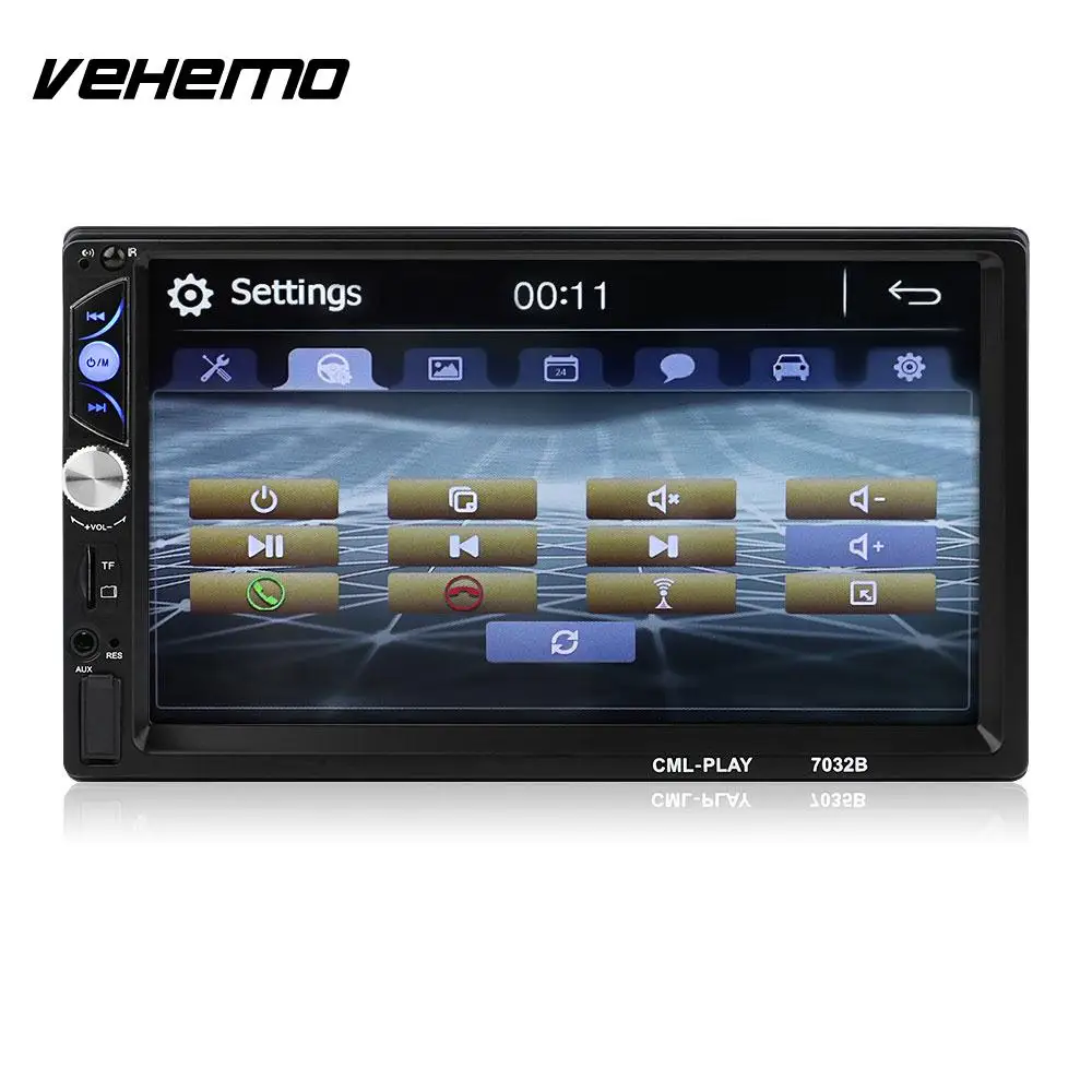 

Vehemo FM/USB/AUX Remote Control Flexible Smart Auto MP5 Player Automotive MP5 Car MP5 Player Radio MP5 Player Rear View