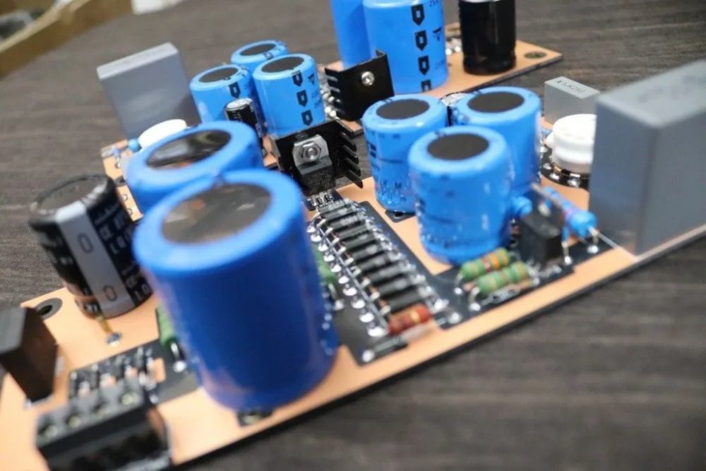 D климо Мерлино 6DJ8 (ECC88) вакуумная трубка предусилитель аудио платы DIY Kit|Усилители