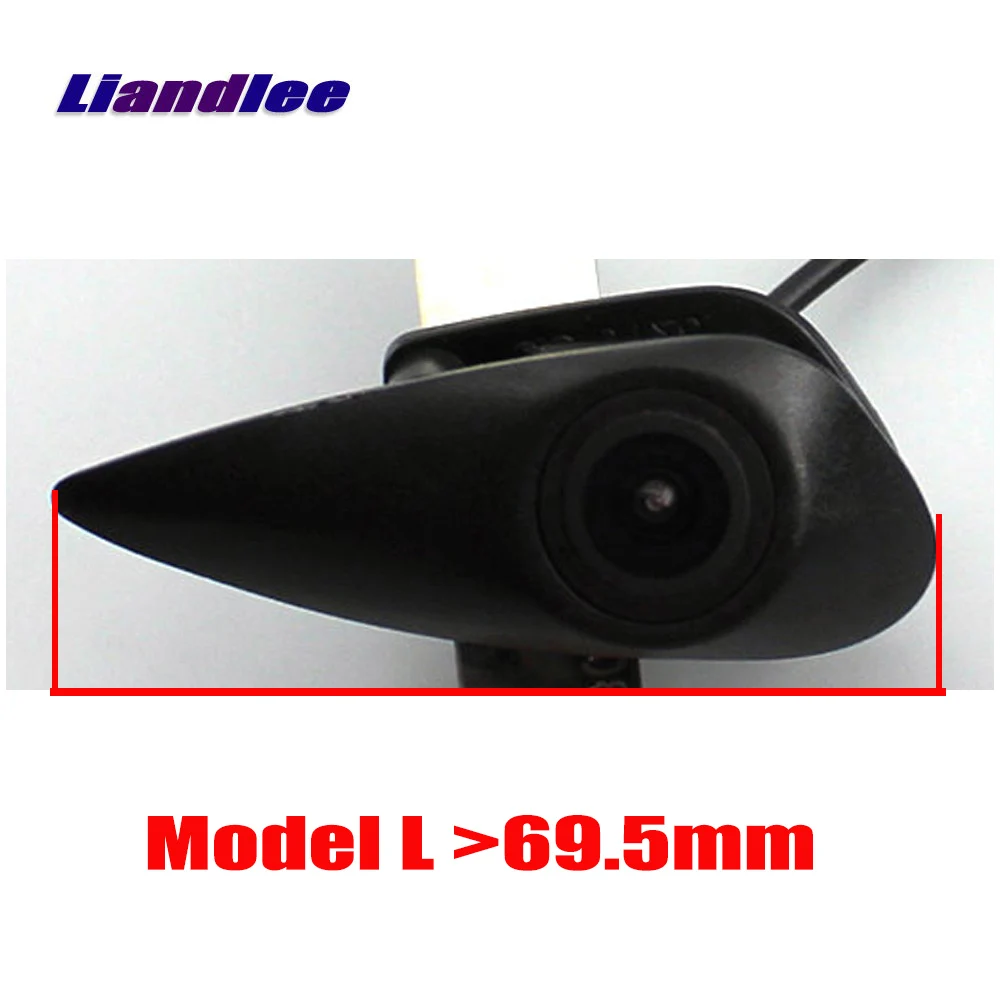 Фронтальная камера LiisLee для hyundai Santa Fe DM NC 2013- 14 15 фронтальная камера с логотипом DIY управление вручную фронтальная камера - Название цвета: Size L