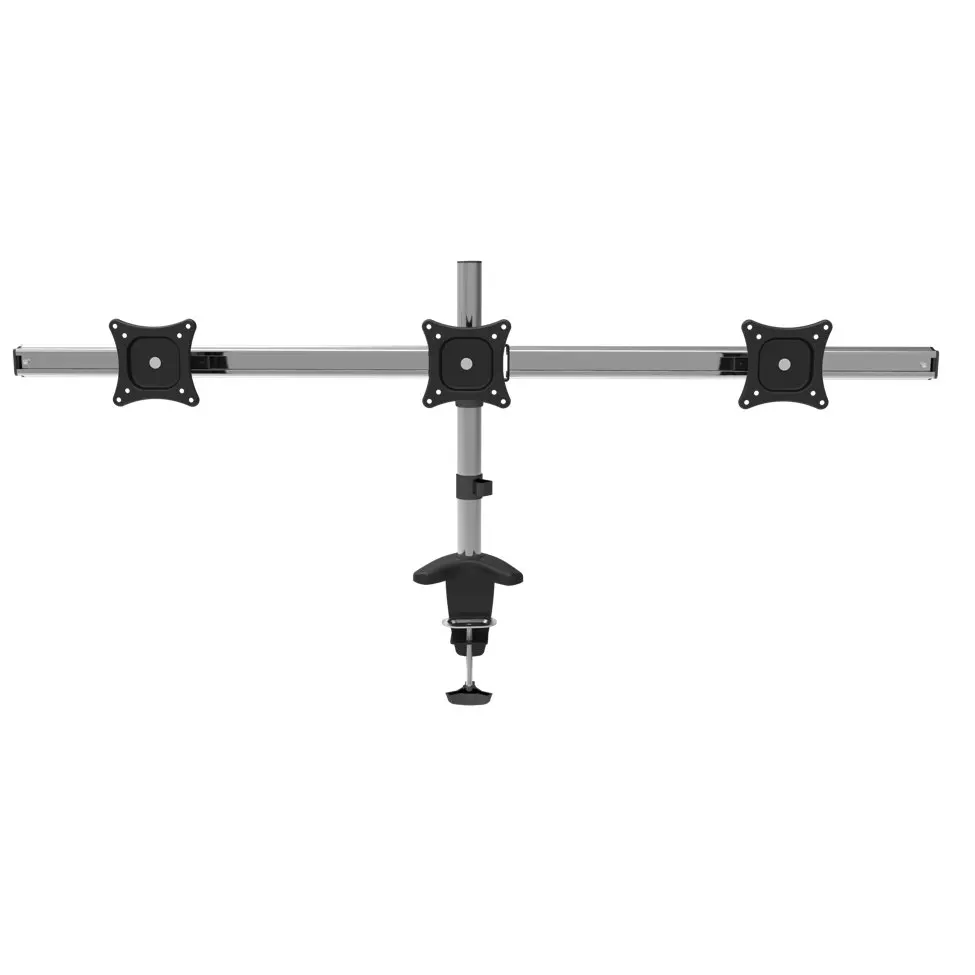 

MD3003C Aluminum Alloy Full Motion 15-27" Desktop Triple LCD Screen Monitor Holder TV Mount Monitor Support Mount Arm