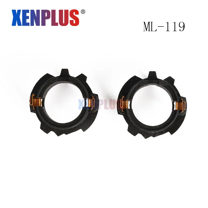 Xenplus 2 шт. H7 H1 ДЕРЖАТЕЛЬ Базовый адаптер Автомобильные светодиодные фары адаптер разъем авто лампа для Mazda Golf MK5 MK7 Touran Honda