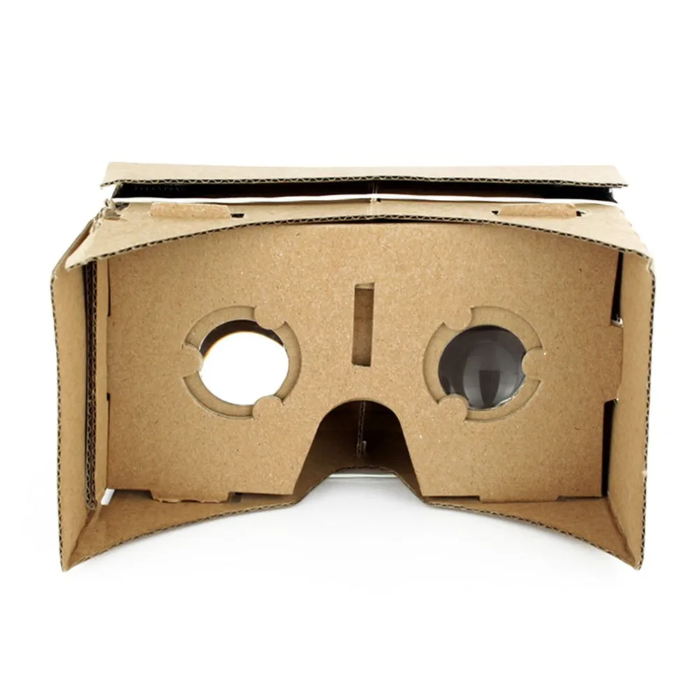 VR Ulter DIY Cardboard 3D Box VR Virtual Reality Glasses For Smartphone DIY Magnet Google Cardboards Glasses