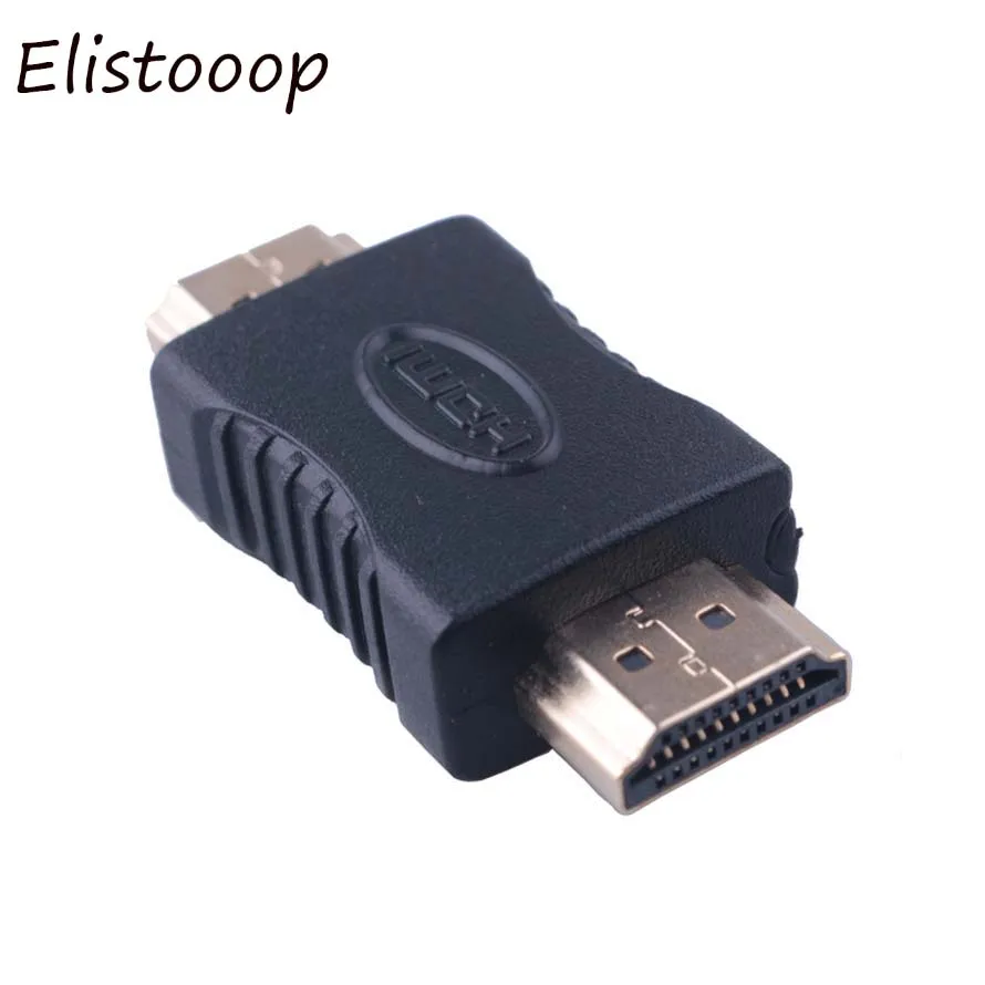 

2018 HDMI to HDMI male to Male Gold-plated Coupler Connectors EXtender Adapter Converter For HDTV Laptop Projector