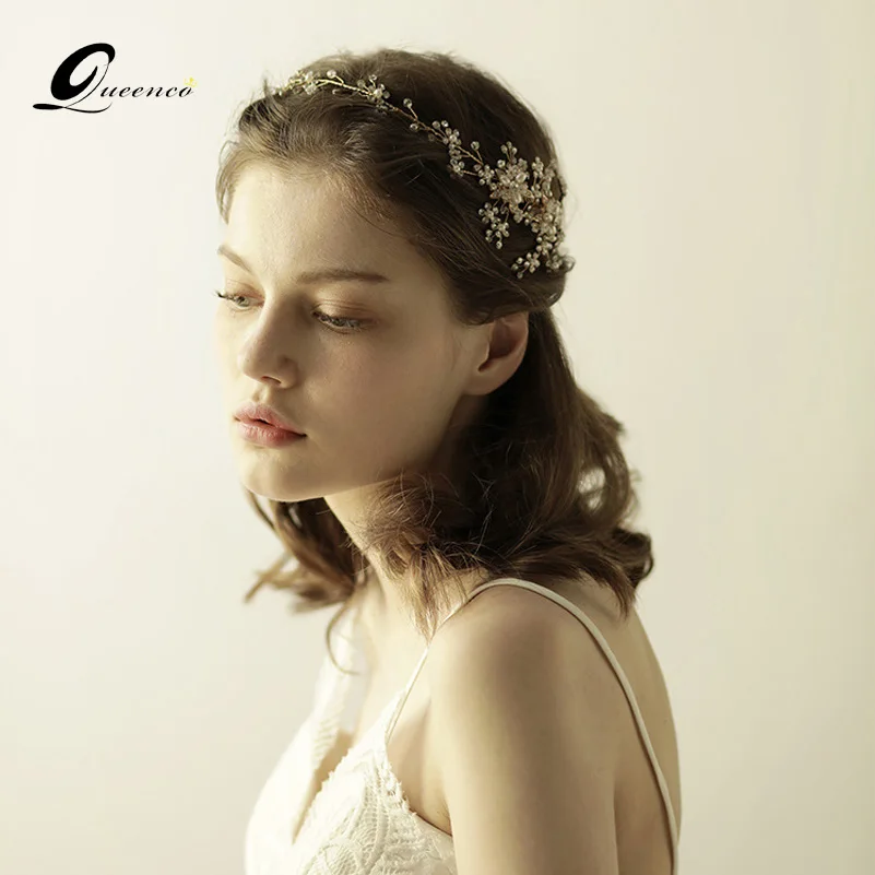 

Retro Tiaras Bridal Headbands Handmade Wedding Tiara Bridal Hair Accessories Fashion Hair Jewelry for Women Gifts