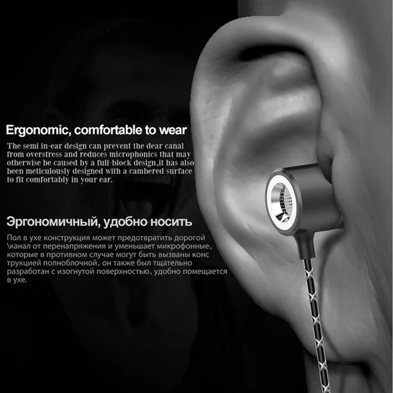 Icoque наушники для Leeco USB Type c с микрофоном Letv Le 2 Pro Max In ear гарнитура Тип