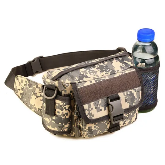 Мужские сумки-мессенджеры, поясная сумка в стиле милитари, непромокаемые нейлоновые поясные сумки, мужские сумки через плечо - Цвет: ACU Digital