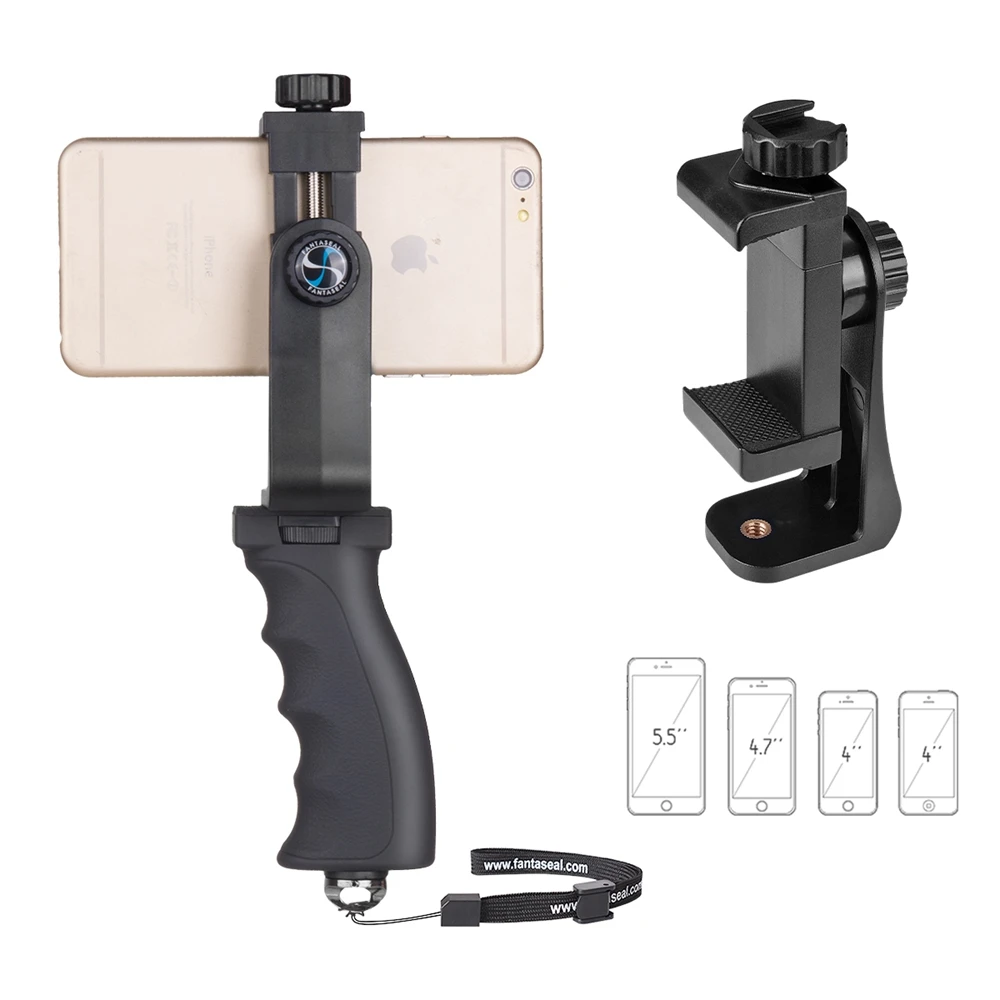 Эргономичный смартфон стабилизатор рукоятка селфи палка мобильный телефон зажим держатель для iPhone 11 samsung Xiaomi Oneplus
