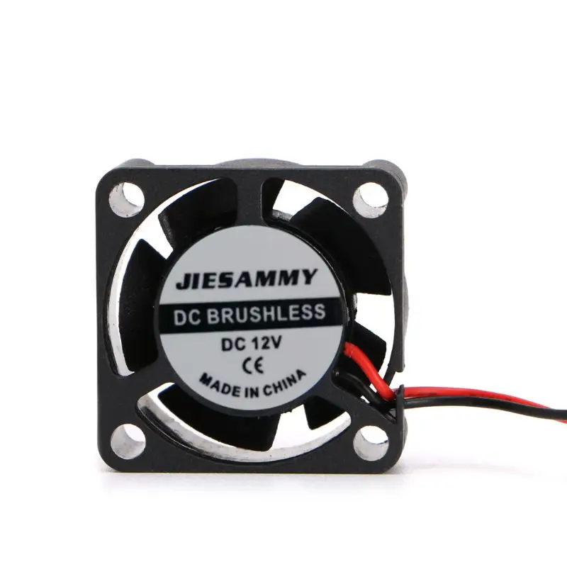 

DC 12V 25*25*10mm Small 2-Wire Brushless Cooling Fan 2510S For 3D Printer Parts
