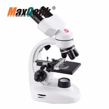 GAZER оптический Биологический микроскоп 40X-1600X бинокулярный микроскоп Лупа