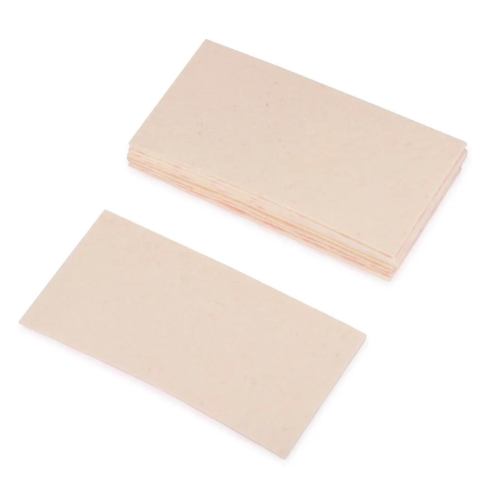 Spare Wool Felt Cloth 10pcs for 10cm Vinyl Film Squeegee