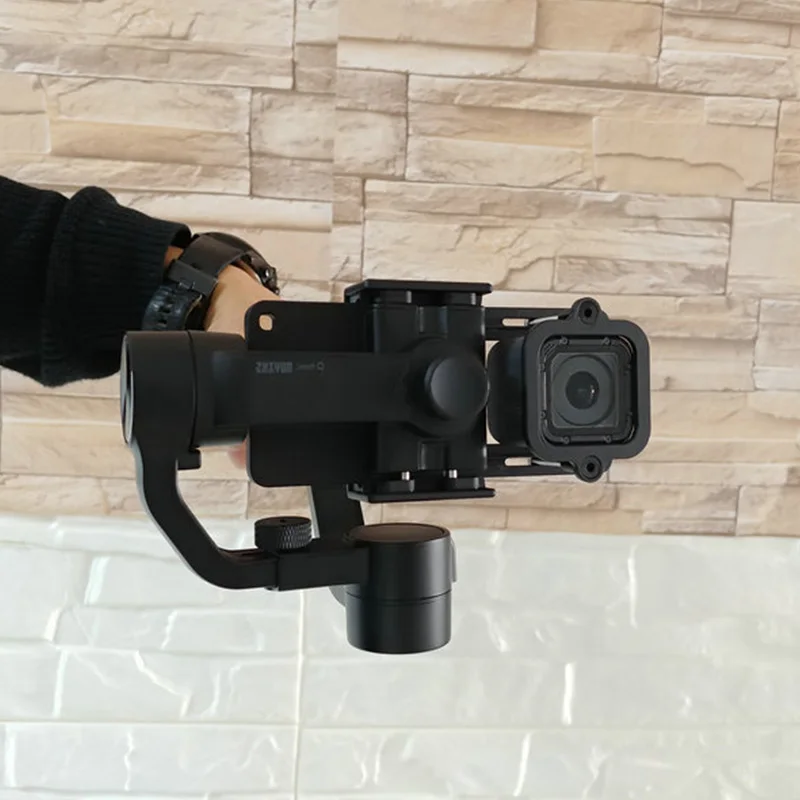 Clip Di Montaggio Adattatore Per Sony Rx0/Gopro 4 Sessione Per Regolare Q/Liscia 4/ Osmo Mobile/ Fy Sessione Di Spg Per Gopro Accessori Della Fotocame