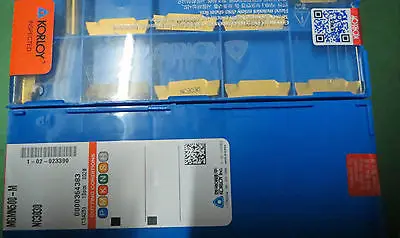

2PCS NEW In Box KOR+ MGMN500-M NC3030 Carbide Inserts 10PCS/Box