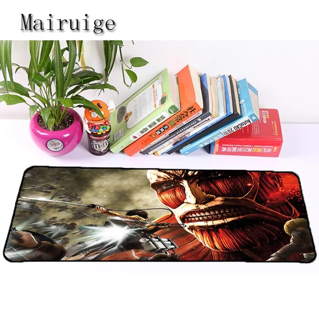 Best Price Mairuige High Quality Hot Selling Anime Attack on Titan Mousepad Anti Slip Mouse Pad Computer Table Mat Computer Peripherals