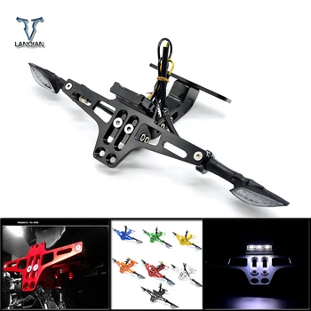

CNC Motorcycle Adjustable Angle License Number Plate Frame Holder Bracket For Mv Agusta F4 RR/ F4 RC brutale 675 brutale 800 rr