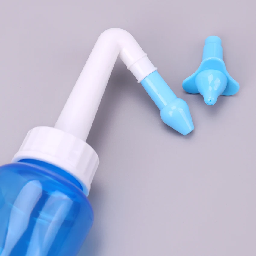 1Set 300ML Adults Children Nasal Wash Cleaner Nose Protector Cleans Moistens Child Adult Avoid Allergic Rhinitis Neti Pot