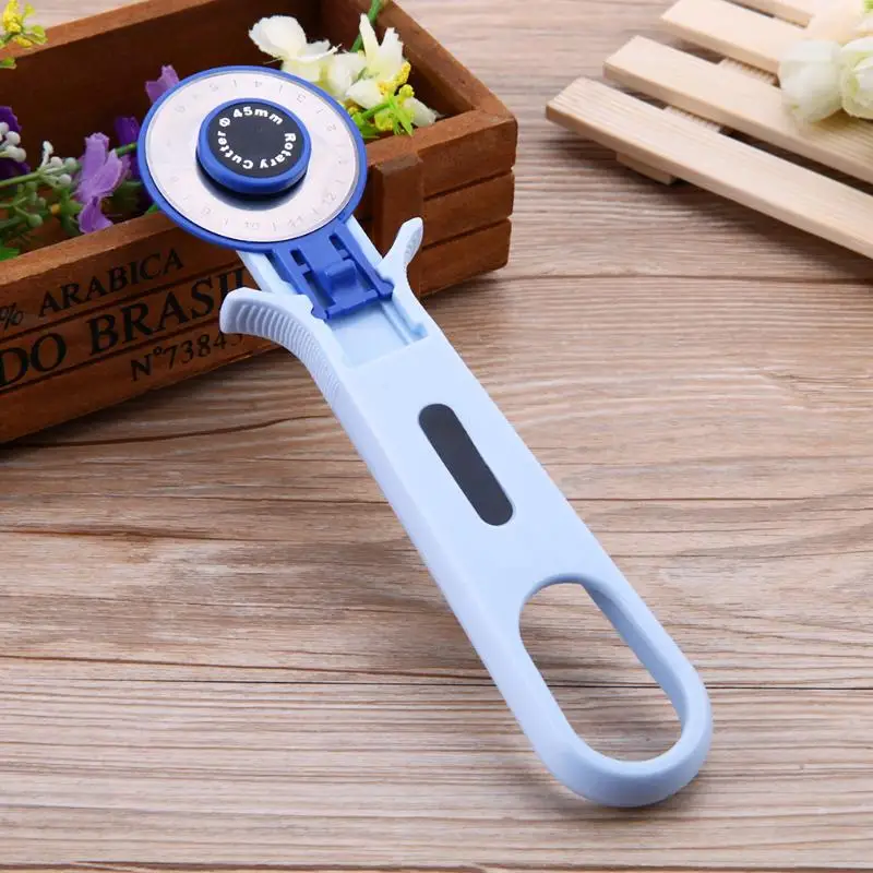 

28/45mm Cloth Rotary Cutter Patchwork Leather Paper Fabric Cutter Cutting Tool