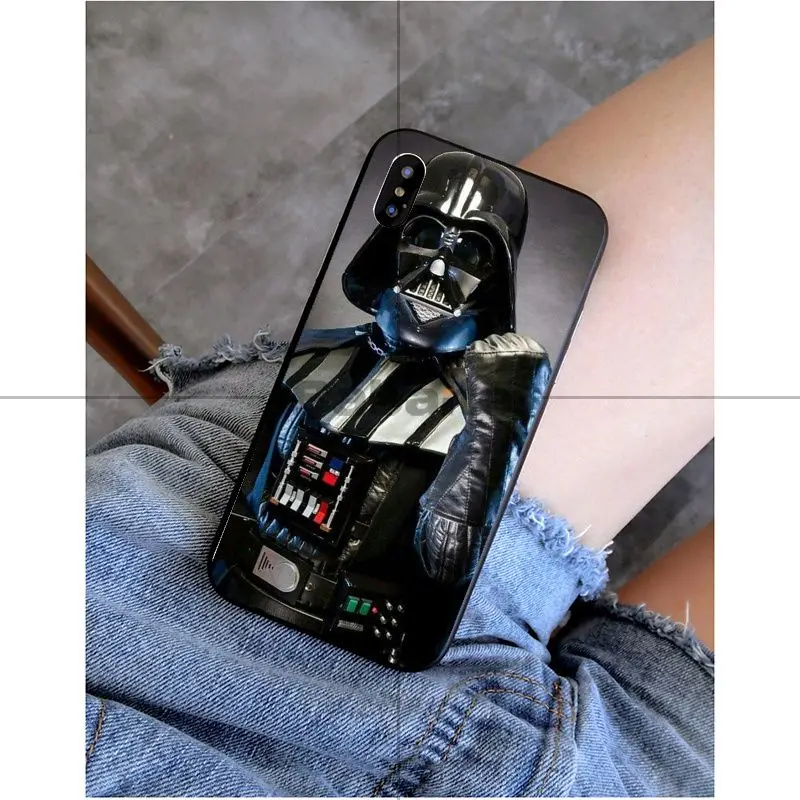 Babaite Darth vader star wars умный чехол черный мягкий чехол для iPhone X XS MAX 6 6s 7 7 plus 8 8 Plus 5 5S SE XR