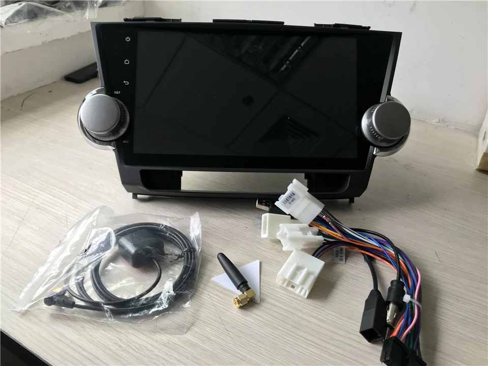 10," ips in dash 8 core Android 10,0 автомобильное радио аудио стерео Мультимедиа gps карта для Toyota Highlander 2007-2013 CarPlay usb dvr