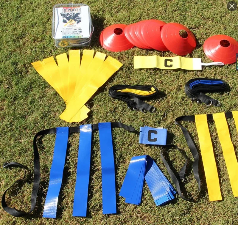 FF61 HEYOU FLAG BELT BLUE YELLOW