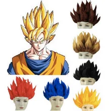 font b Anime b font Dragon Ball Goku Cosplay Wigs 8 colors Super Saiyan Gold
