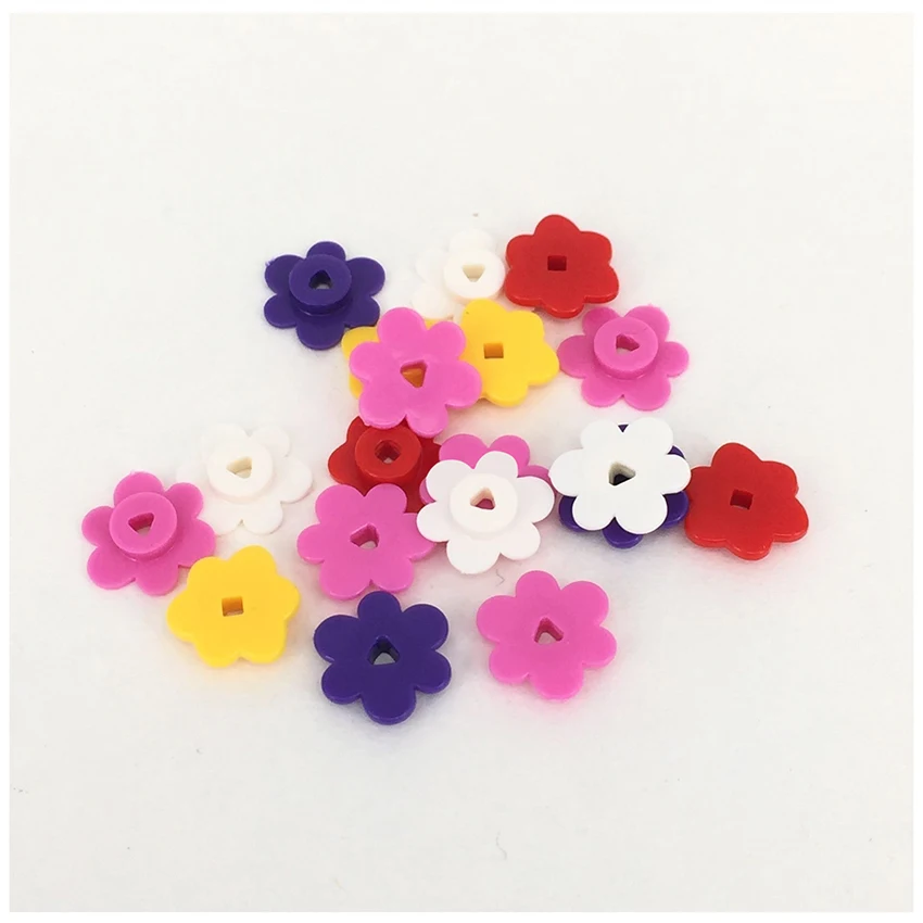 100Pcsset Toy Block LegoINGly flowers and Trees Building Blocks Bricks City MOC Accessories DIY Educational Toys for Children (10)