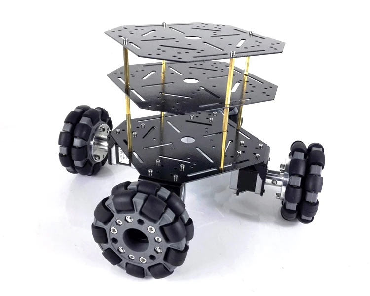 New Arrival Mt200s 4wd Omni Wheel Robot Car.stainless Steel Frame With  100mm Wheels. Powrful Motors.for Diy Toy Car .robot Study - Parts & Accs -  AliExpress