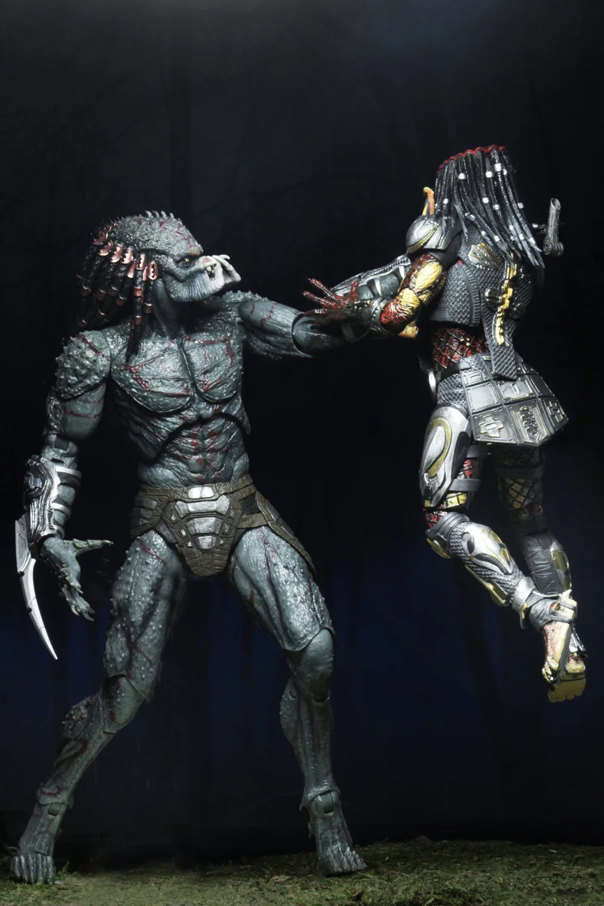 10 дюймов 25 см NECA Armored Assassin Predator Ultimate Predator Unmasked фигурка модель игрушки