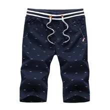 Модные хлопковые шорты мужские с карманами летние прямые шорты хип-хоп до колена Короткие Hombre