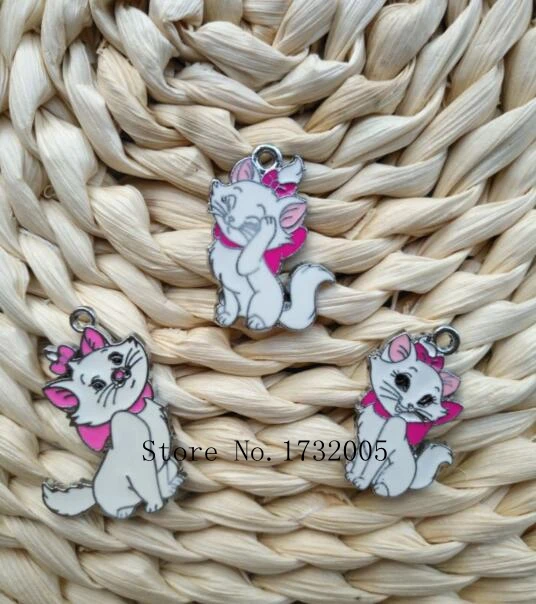New 50 Pcs Mixed Marie Charm Pendants DIY Jewelry Making Free Shipping MB0439-in Pendants from 